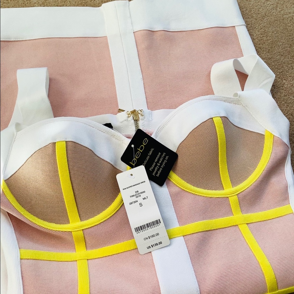 Bebe bodycon dress